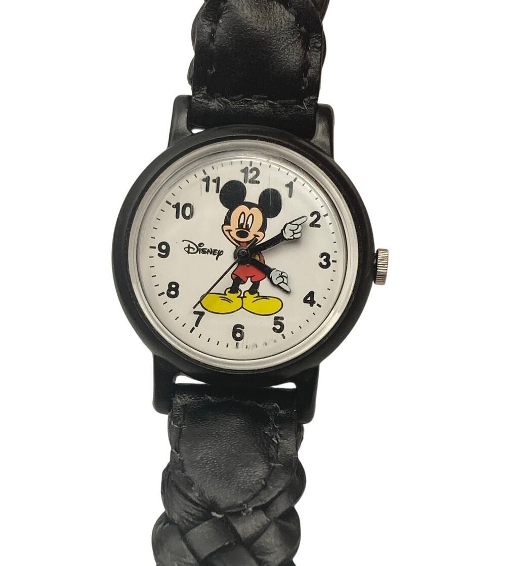 VTG Disney Mickey Mouse Women's Watch 26mm - New Battery - New Band WR 30m